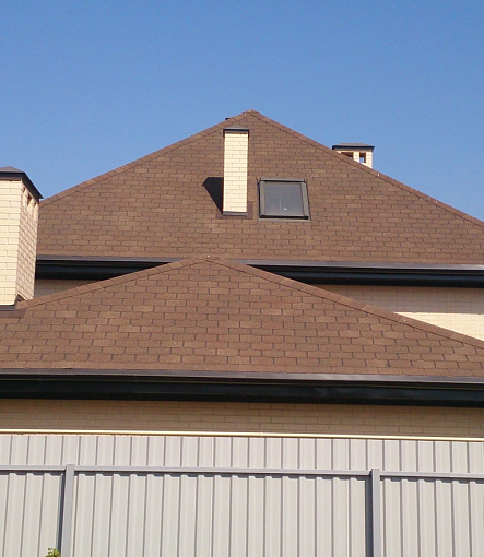 Битумная черепица, Серия Premium, Коллекция Цюрих, Цвет Арахис - 2